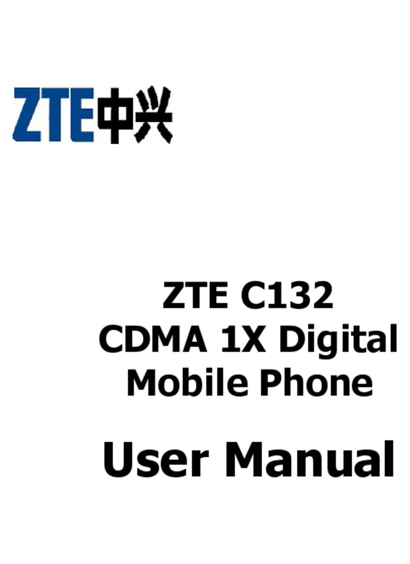 Zte C132 Manuel utilisateur