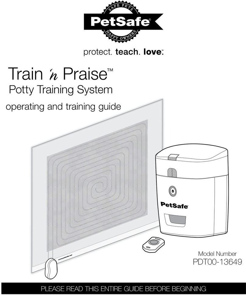 Petsafe Train 'n Praise Guide de configuration