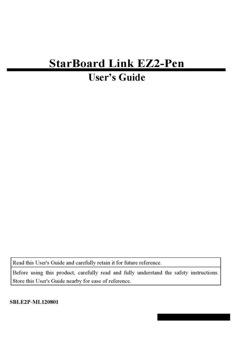StarBoard Link EZ2-Pen Manuel utilisateur