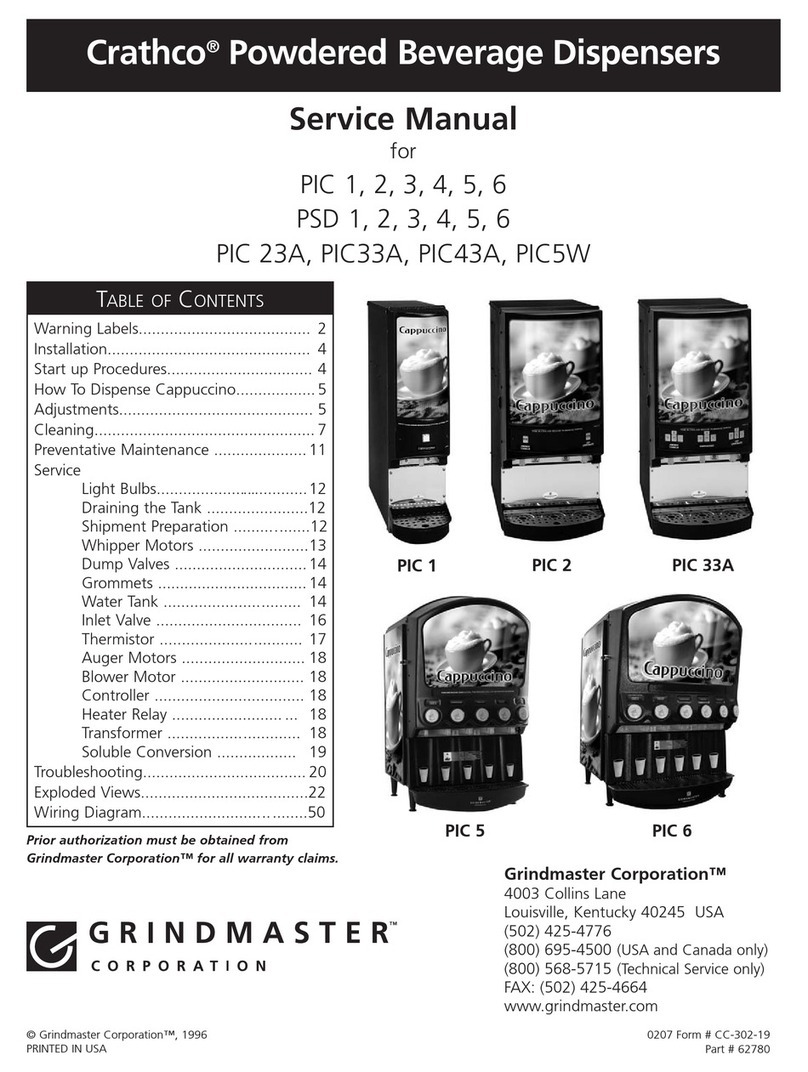 Crathco PIC 23A Manuel utilisateur