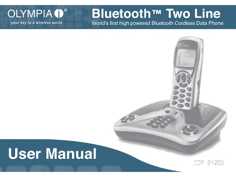 Olympia COP 24201 Manuel utilisateur