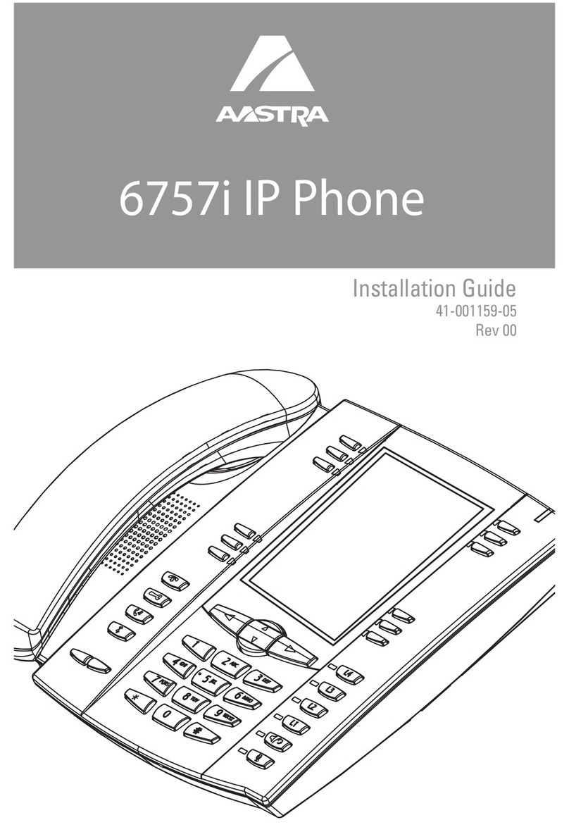 Aastra Clearspan 6757i Manuel utilisateur