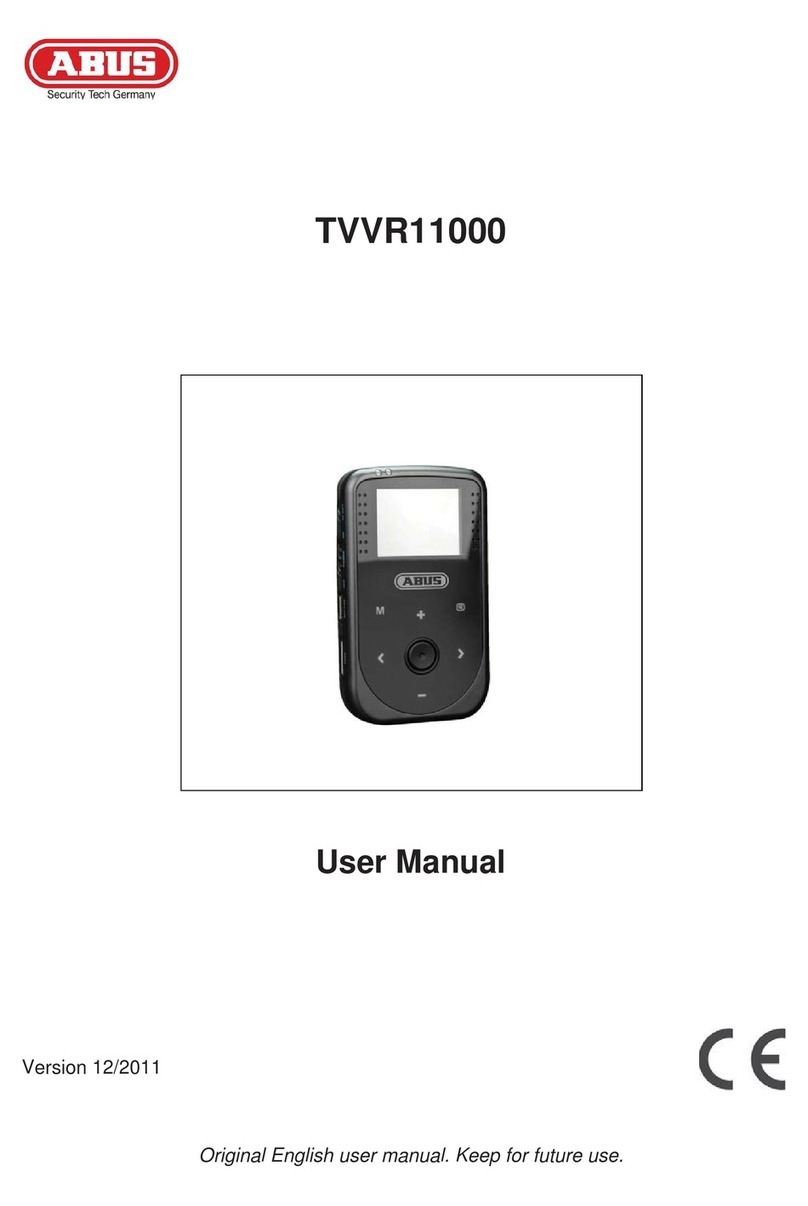 Abus TVVR11000 Manuel utilisateur Abus TVVR11000 Manuel utilisateur