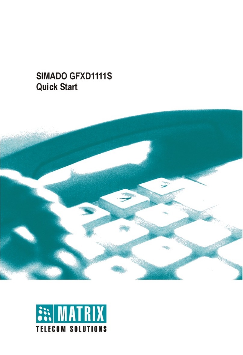 Simado GFXD1111S Manuel utilisateur