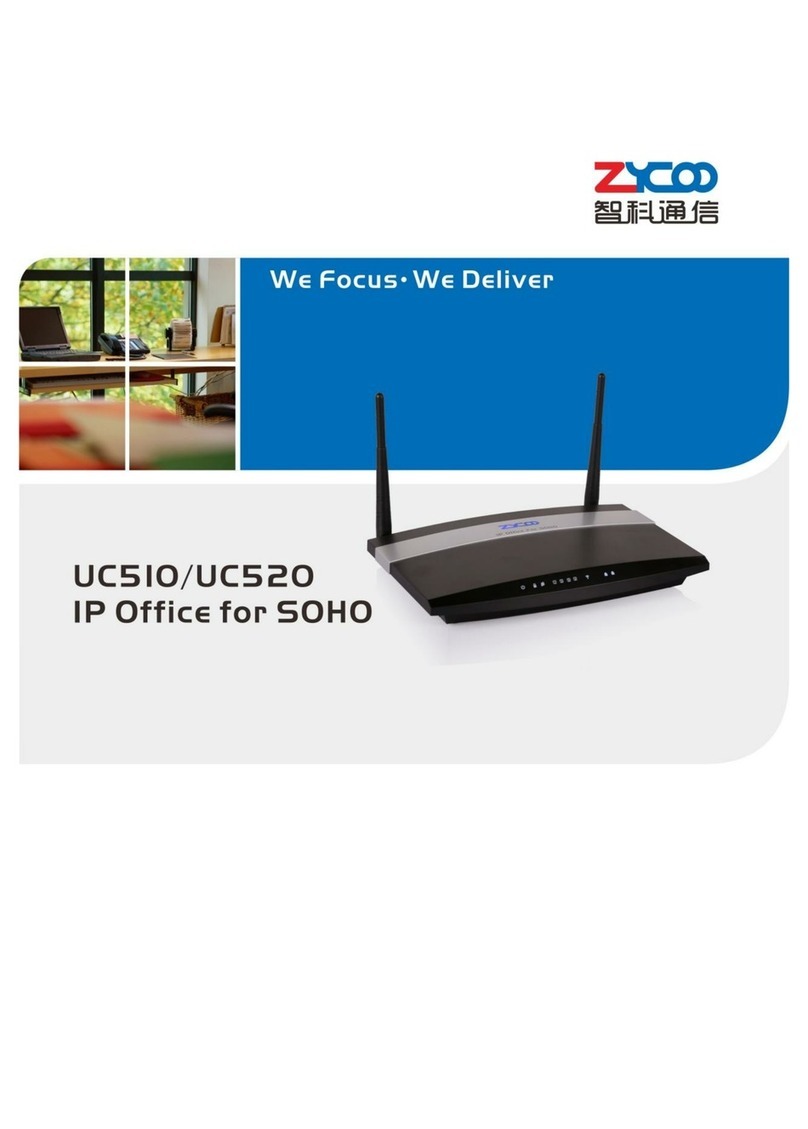 Zucoo UC510 Manuel utilisateur