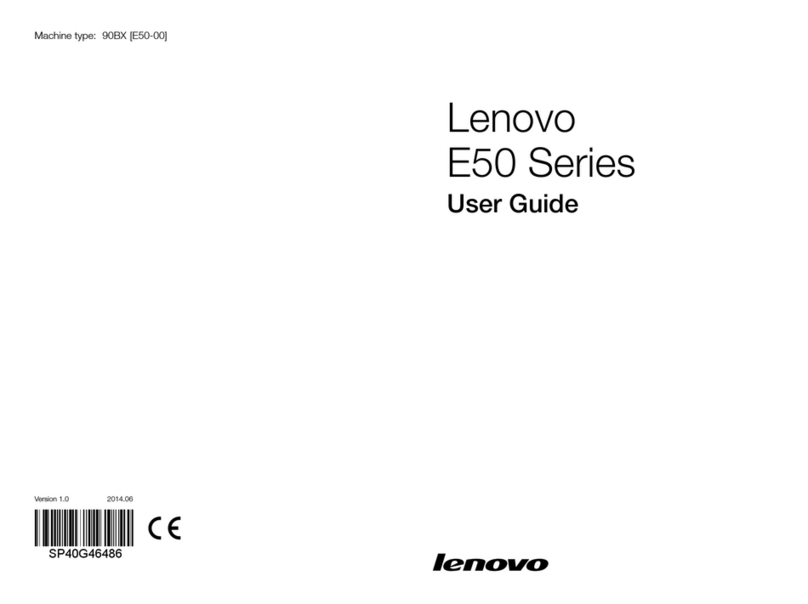 Lenovo E50 Series Manuel utilisateur