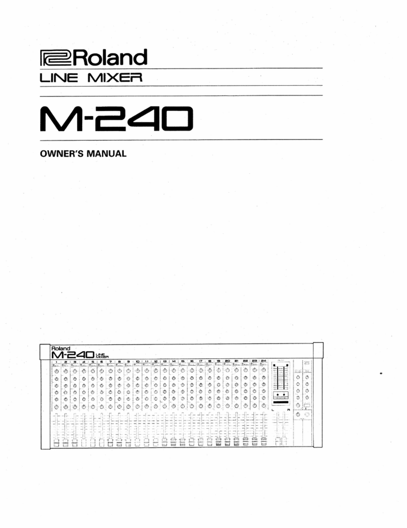 Roland M-240 Manuel utilisateur