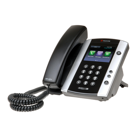 Polycom Integra VVX 500 Manuel utilisateur