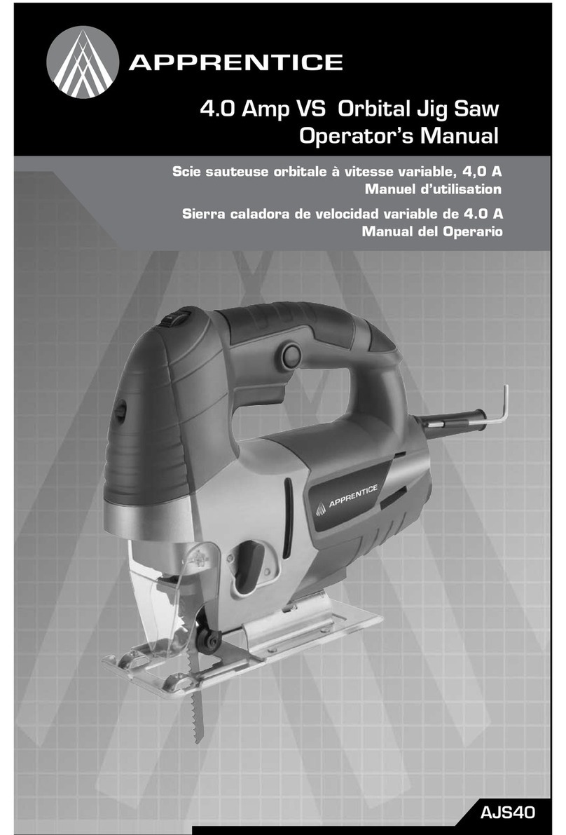 Apprentice AJS40 Manuel utilisateur