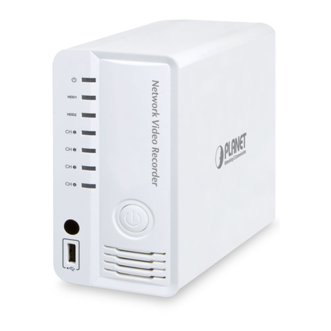 Planet NVR-420 Manuel utilisateur