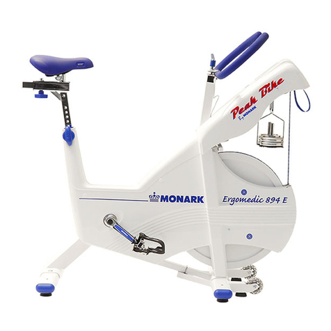 Monark Ergomedi 894 E Manuel utilisateur