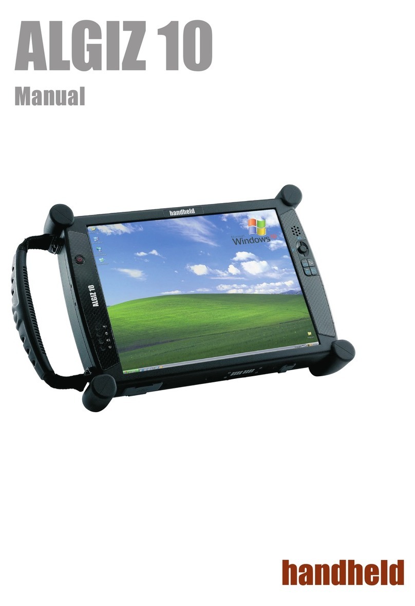 Hand Held Products ALGIZ 10 Instructions de montage