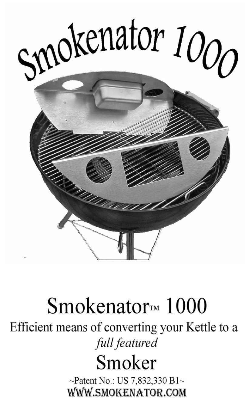 Smokenator 1000 Manuel utilisateur