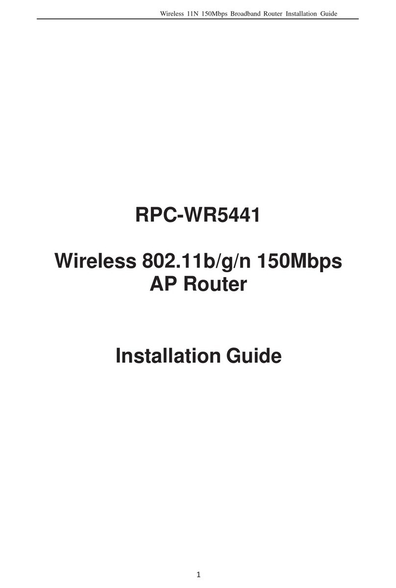 RPC RPC-WR5441 Manuel utilisateur