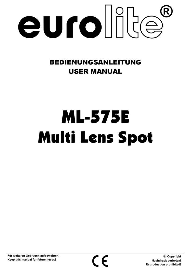 EuroLite ML-575E Manuel utilisateur