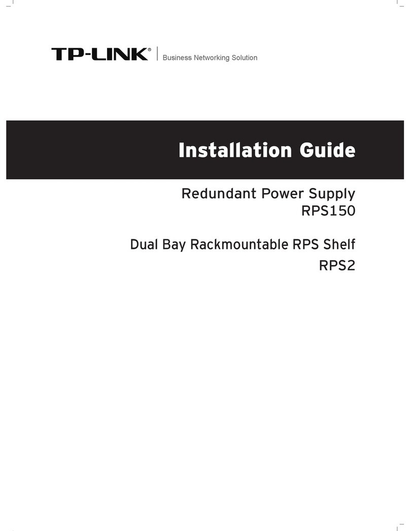 TP-Link RPS150 Manuel utilisateur