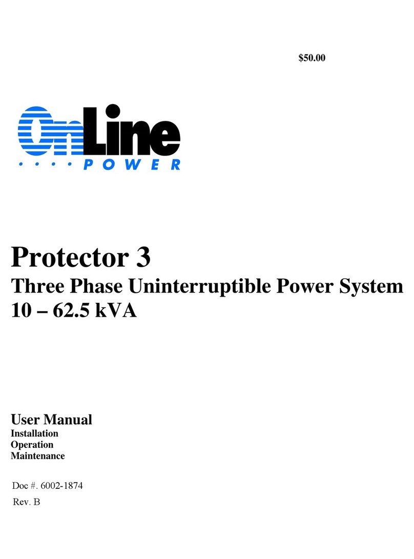 Online Power Protector 3 Manuel utilisateur