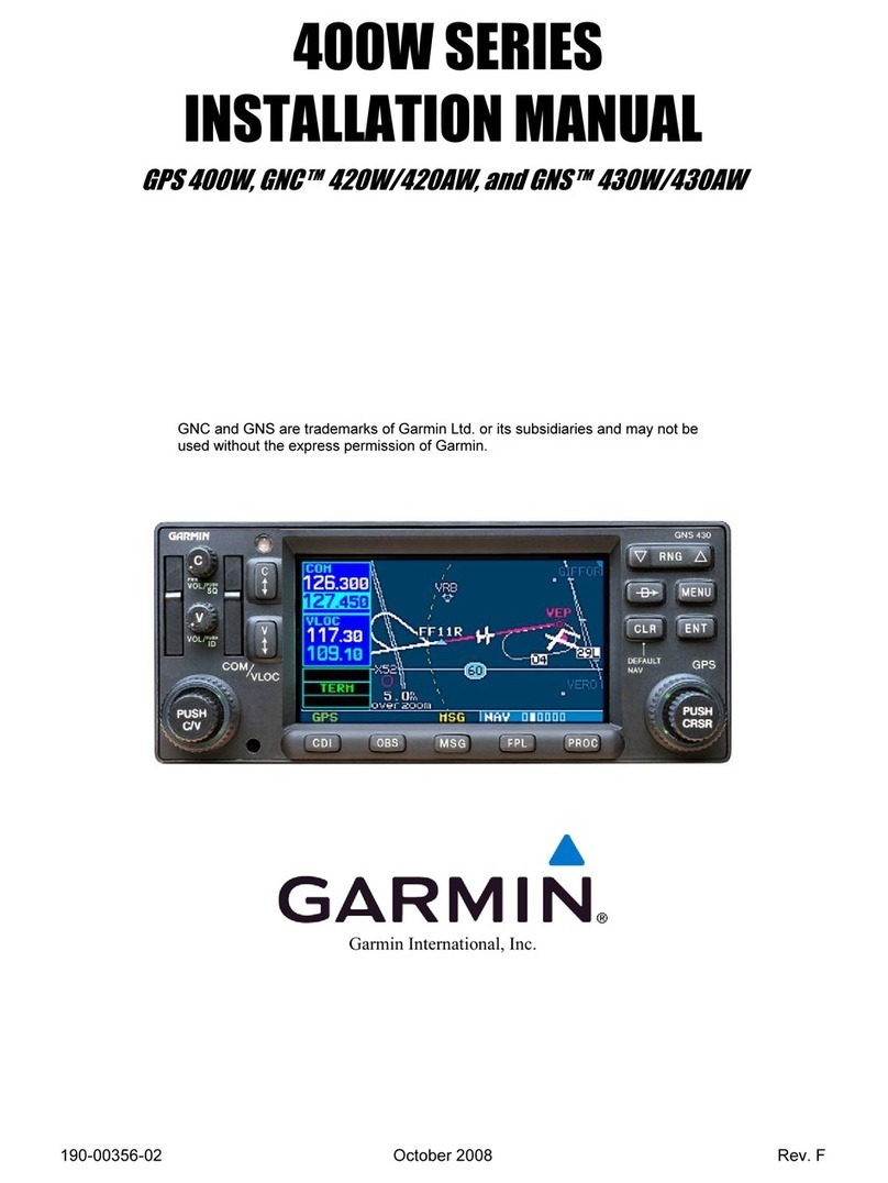 Garmin GPS 400W Manuel utilisateur