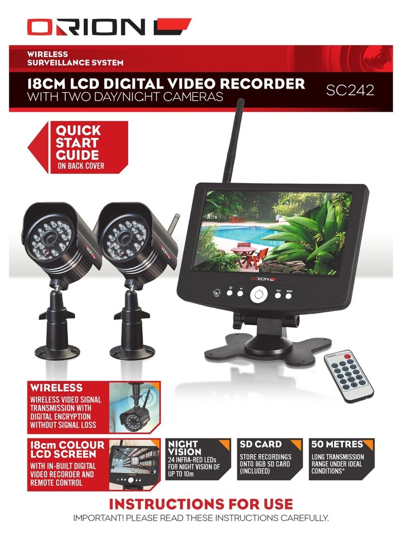 Orion S242 Manuel utilisateur