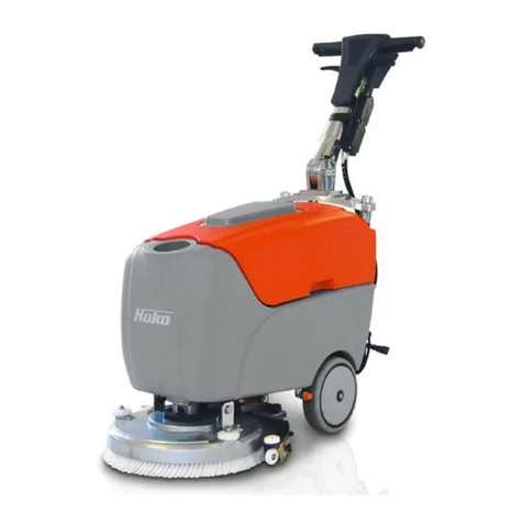 HAKO Scrubmaster B12 Manuel utilisateur