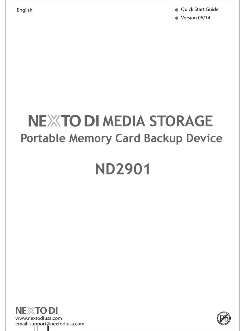 Nexto Di ND2901 Manuel utilisateur Nexto Di ND2901 Manuel utilisateur