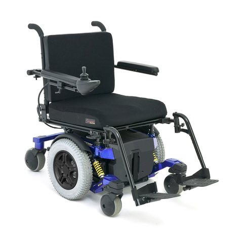 Pride Mobility QUANTUM SERIES Manuel utilisateur