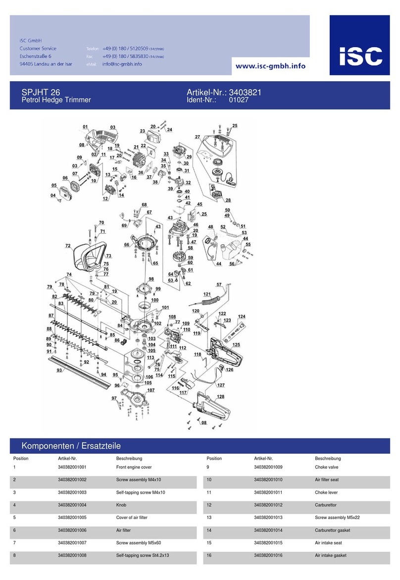 Spear & Jackson SPJHT 26 Manuel utilisateur Spear & Jackson SPJHT 26 Manuel utilisateur