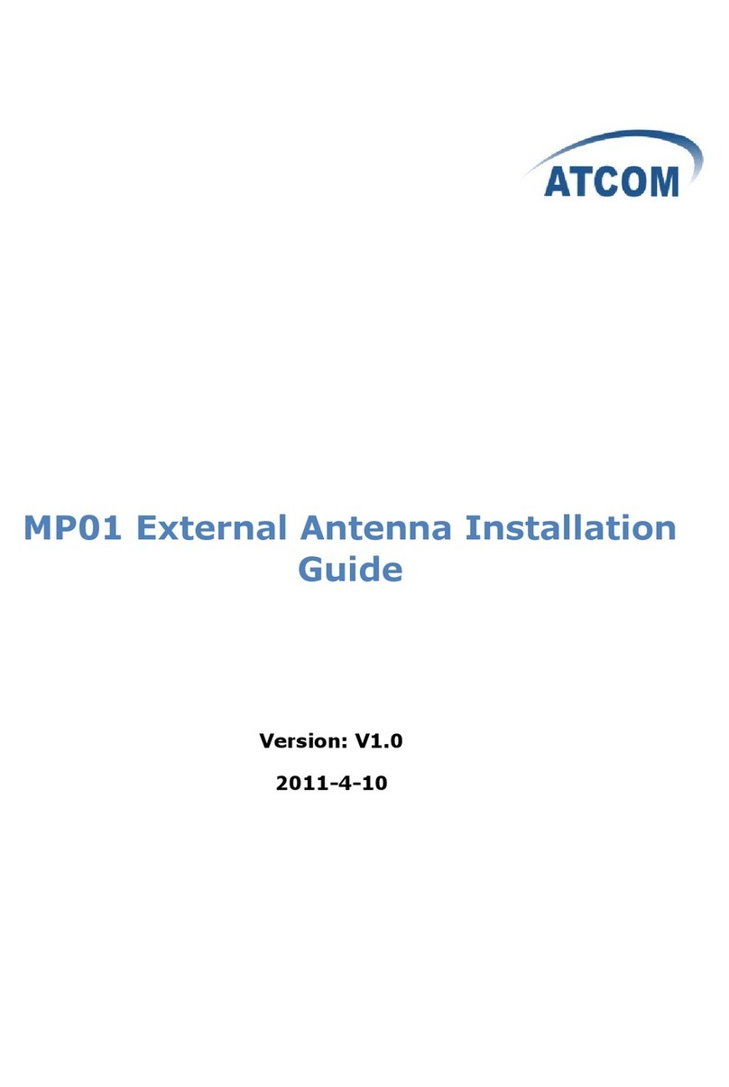 ATCOM MP01 Manuel utilisateur ATCOM MP01 Manuel utilisateur