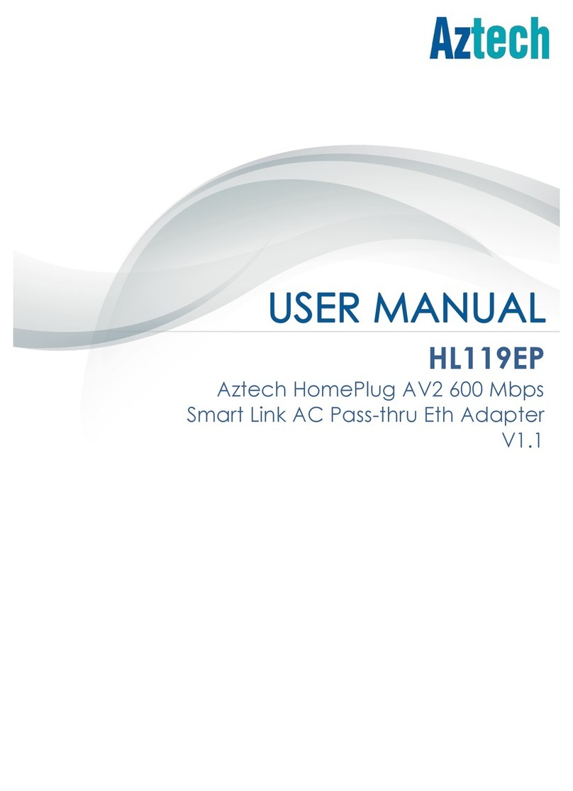 Aztech HL119EP Manuel utilisateur