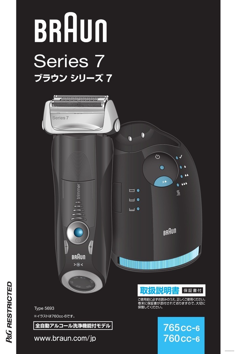 Braun 765cc-6 Manuel utilisateur