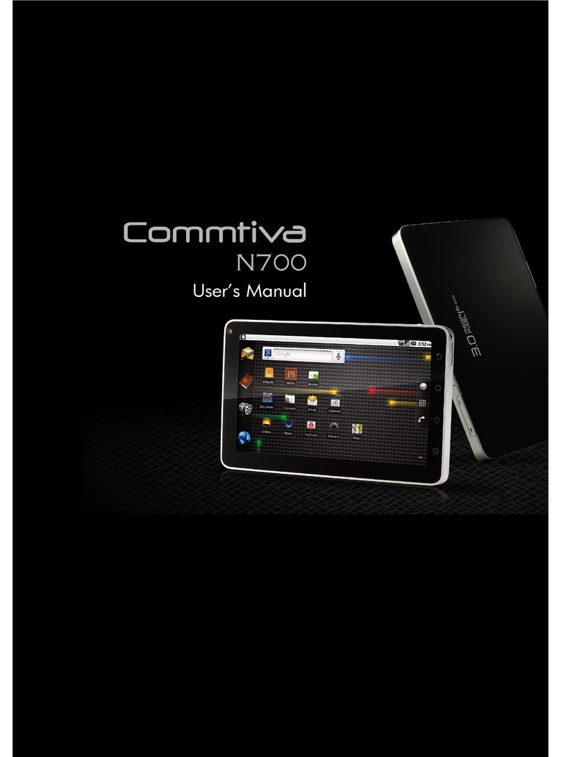 Commtiva N700 Manuel utilisateur