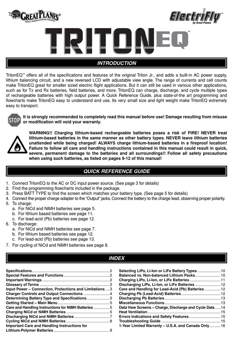 GREAT PLANES TritonEQ Manuel utilisateur GREAT PLANES TritonEQ Manuel utilisateur