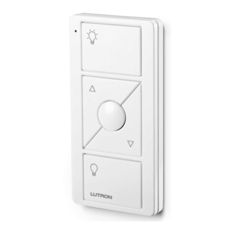 Lutron Electronics Pico QSR4P-3R Manuel utilisateur