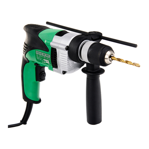 Hitachi DV 16V Manuel utilisateur