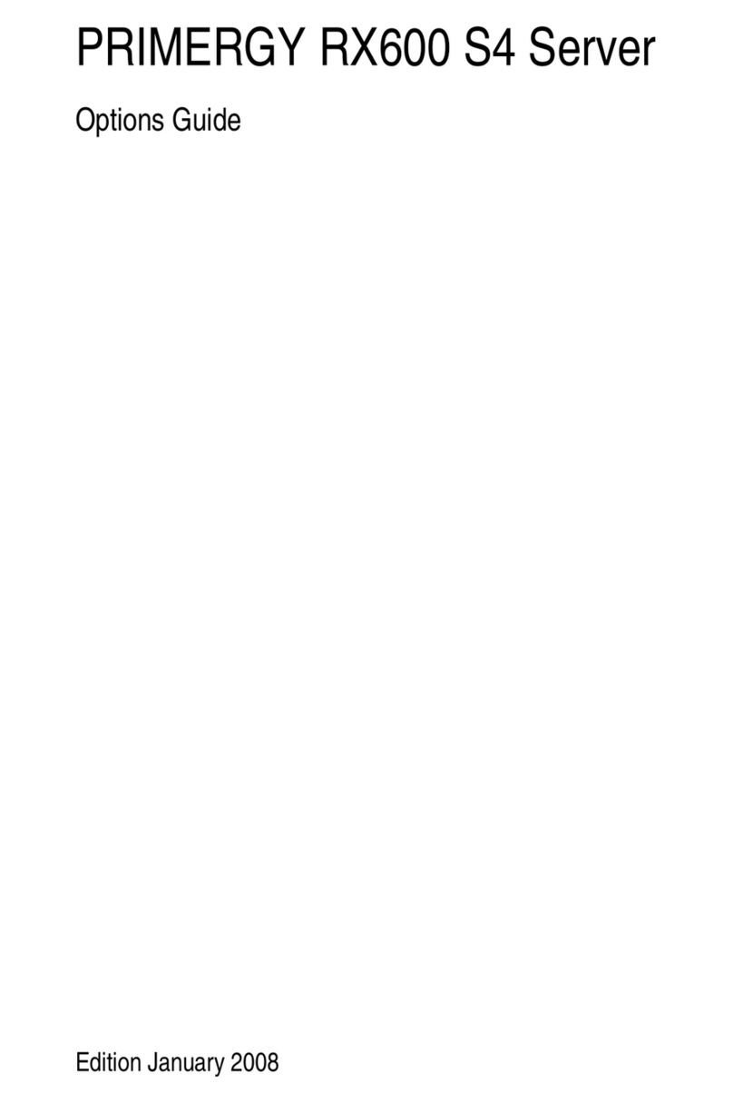 Fujitsu PRIMERGY RX600 S4 Manuel utilisateur