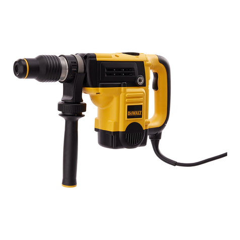 DeWalt D25501 Manuel utilisateur
