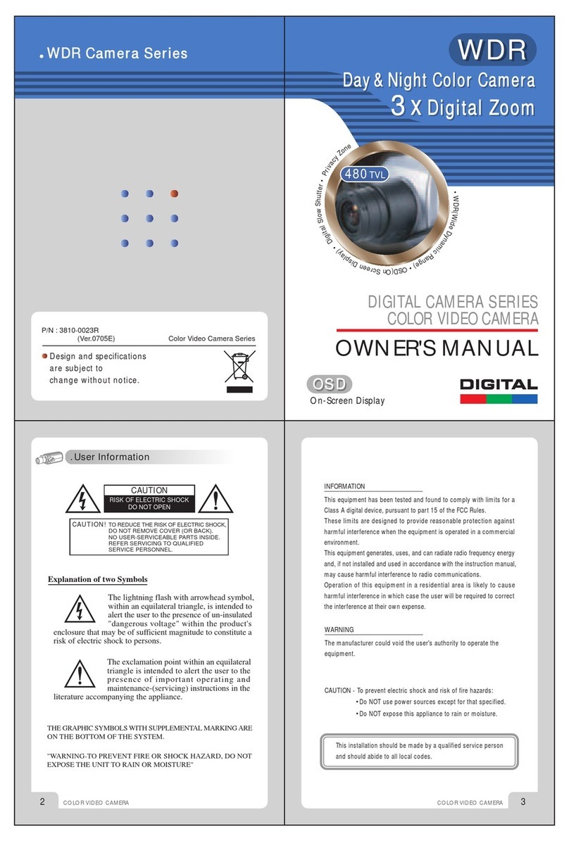 Digital Equipment .WDR Camera Series Manuel utilisateur