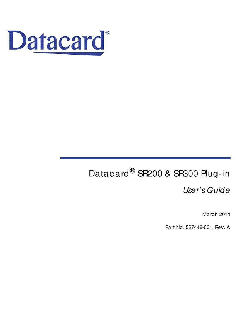 DataCard SR200 Manuel utilisateur