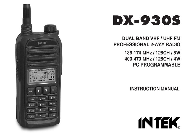 Intek DX-930S Manuel utilisateur