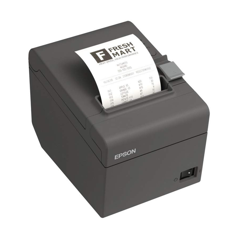 Epson TM-T82 Manuel utilisateur