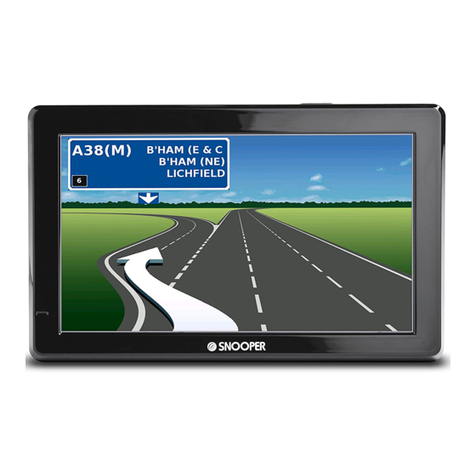 Snooper Syrius Pro Manuel utilisateur