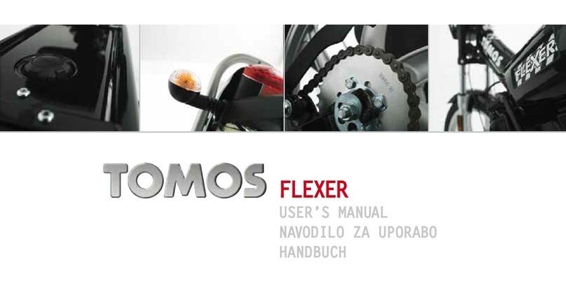 Tomos FLEXER 45 Manuel utilisateur