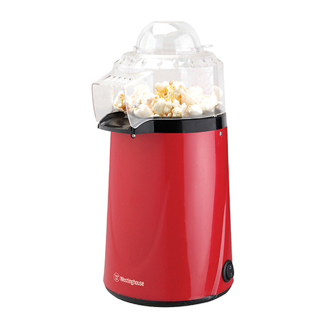 Westinghouse POPCORN MAKER Manuel utilisateur
