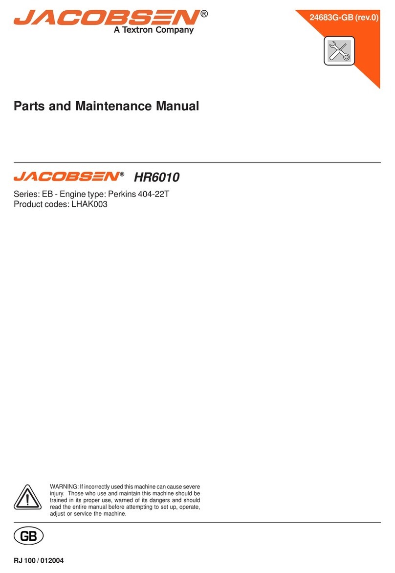 Jacobsen Ransomes HR 6010 Manuel utilisateur