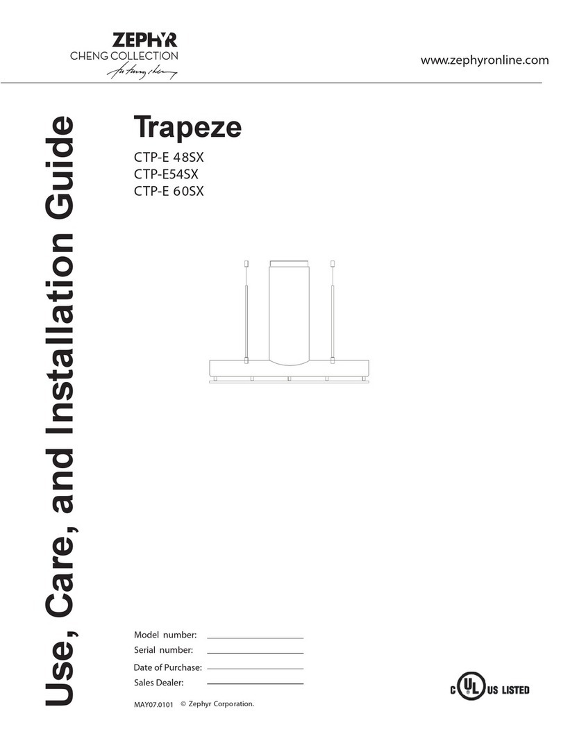 Zephyr Trapeze CTP-E 48SX Manuel technique