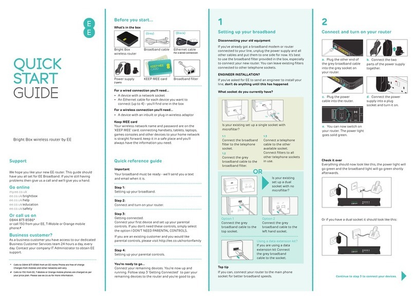 EE Bright Box Manuel utilisateur