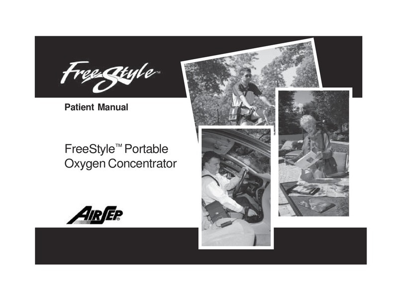 AirSep FreeStyle Manuel utilisateur AirSep FreeStyle Manuel utilisateur