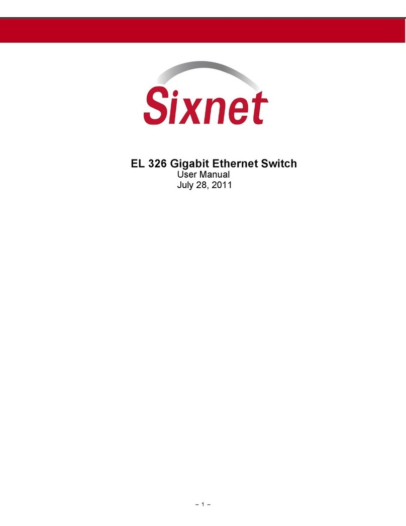 Sixnet EL326 Manuel utilisateur