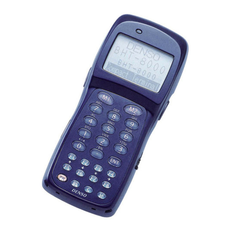 Denso BHT-8000 Manuel utilisateur