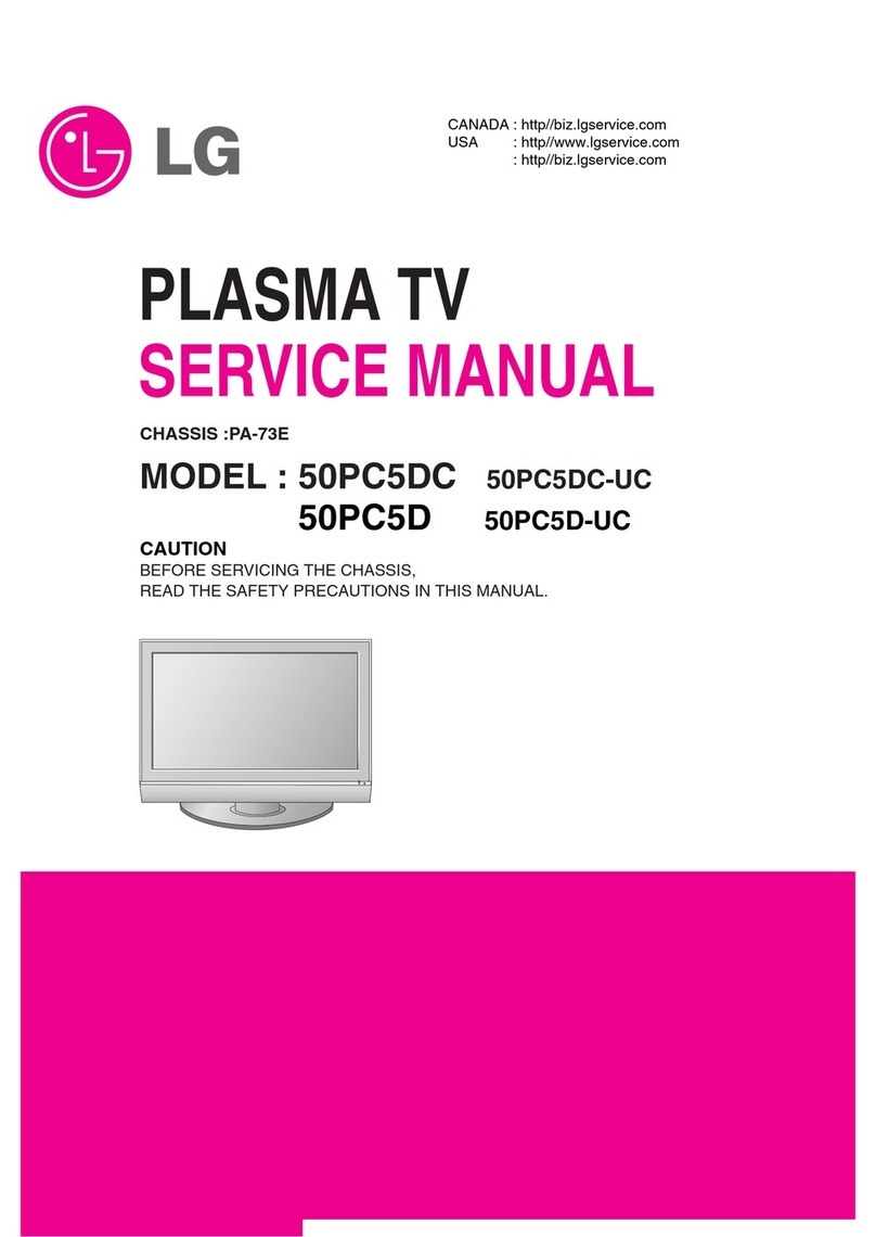 LG 50PC5DC -  - 50" Plasma TV Manuel utilisateur